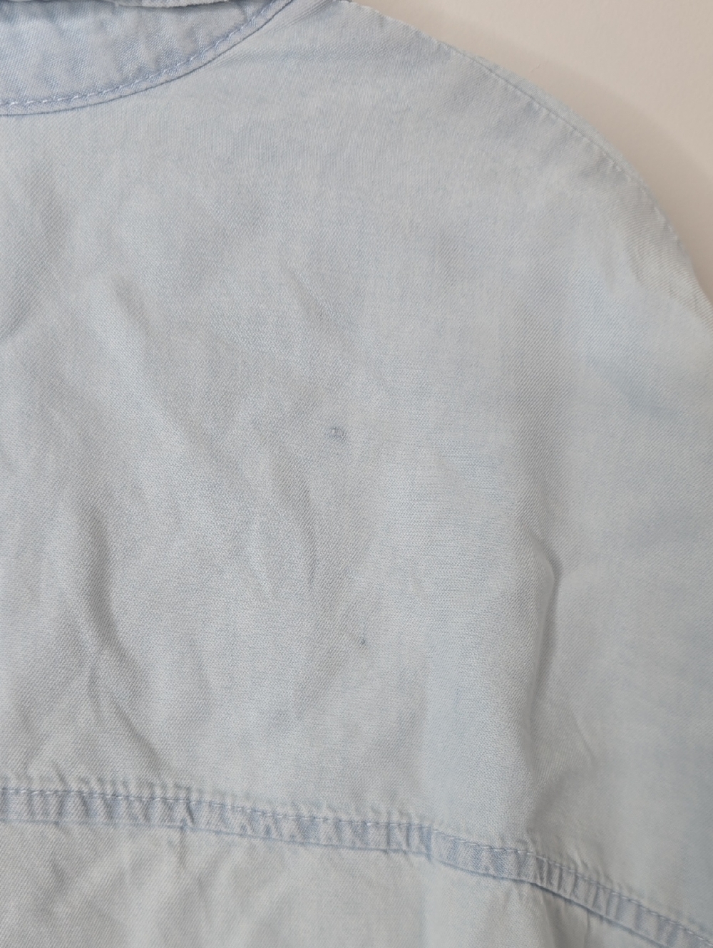 Plus Size Silver Jeans Light Blue Button Up Jean Dress - Picture 8 of 8